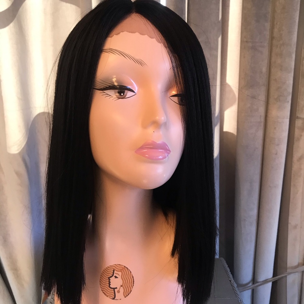 Lace front wig